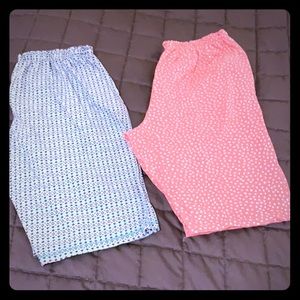 Dreams & Co size 1x 22/24 cotton sleep capris.